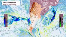 Pronóstico del tiempo para Argentina: suben las temperaturas hacia el fin de semana, con nubosidad y lluvias aisladas
