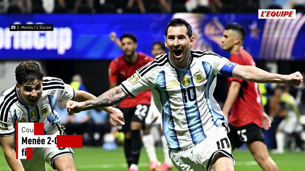 Menée 2-0 jusqu'à la 79e, l'Argentine renverse l'Égypte et file en quarts de finale de la Coupe du monde - Foot - Coupe du monde 2026