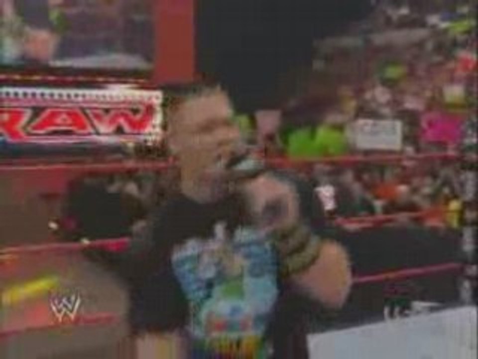 John Cena & JBL Confrontation 1/2 - Raw 6/30/08
