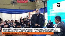 Asumieron las nuevas autoridades de la UNAM