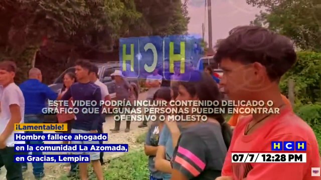 Ahogado hallan a hombre en un reservorio de agua de Gracias, Lempira