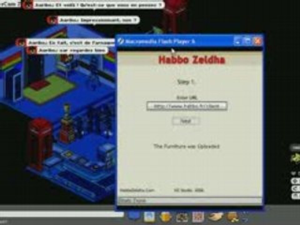Habbo script avec habbo Zeldha EN FRANCAIS