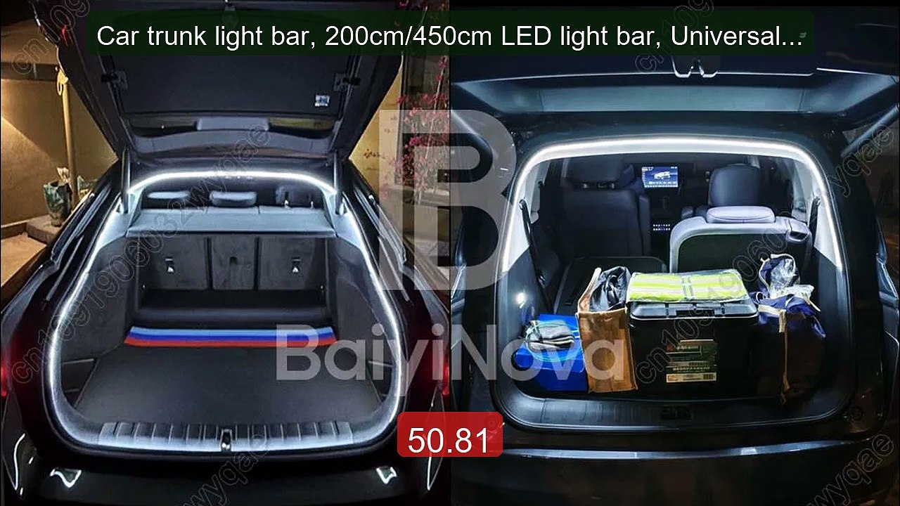 Car trunk light bar, 200cm/450cm LED light bar, Universal C... -- Top Pick 2026 | Unbeatable Price!