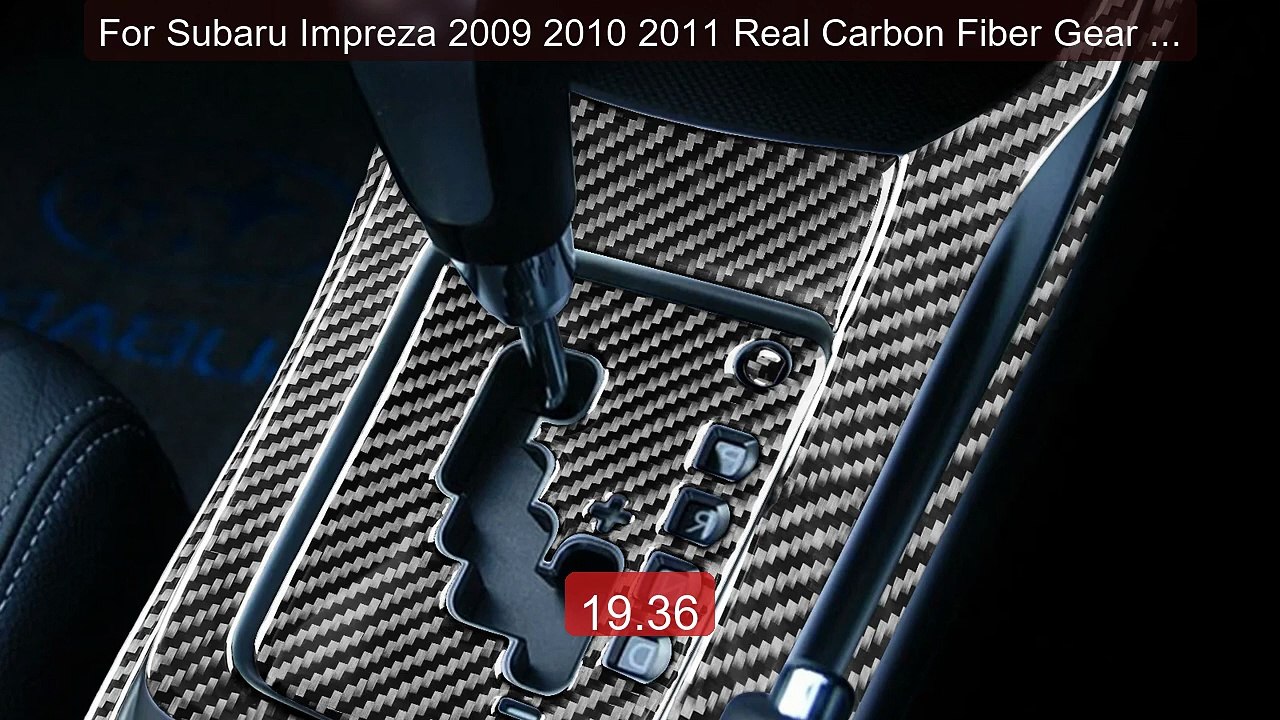 For Subaru Impreza 2009 2010 2011 Real Carbon F...
