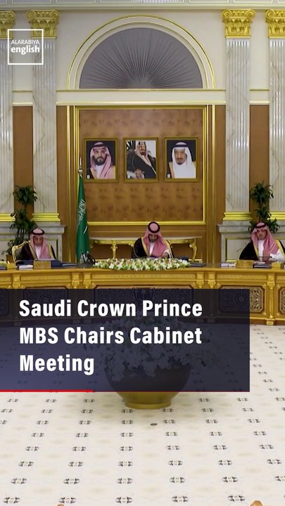 Saudi Crown Prince MBS Chairs Cabinet Meeting