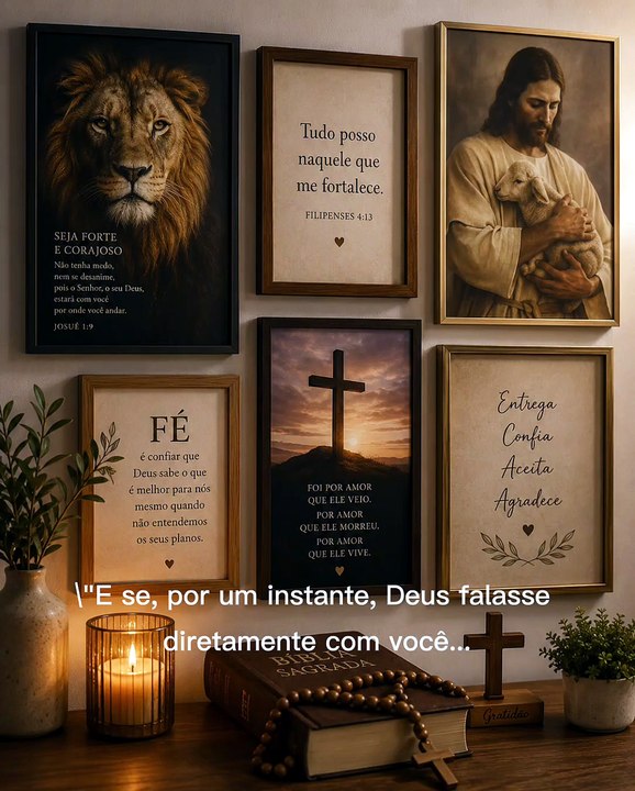 E se, por um instante, Deus falasse diretamente com você?