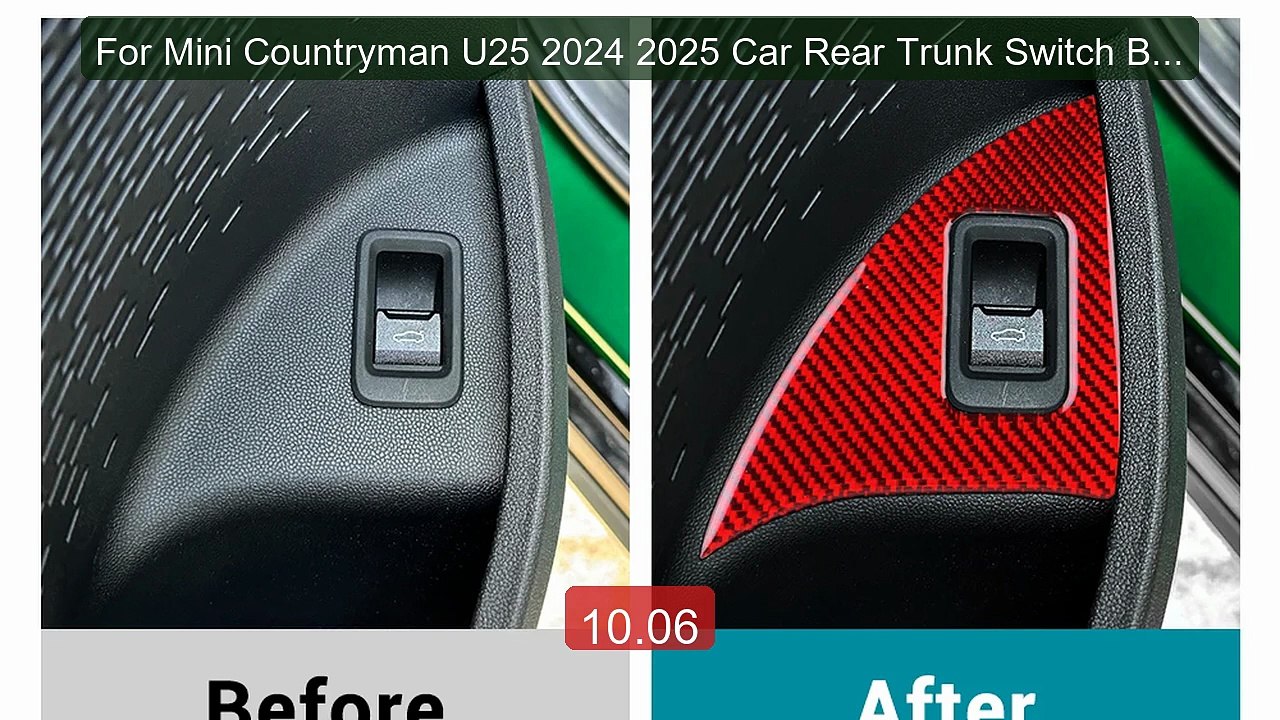 For Mini Countryman U25 2024 2025 Car Rear Trunk Switch But... -- Top Pick 2026 | Unbeatable Price!