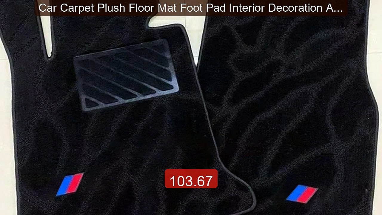 Car Carpet Plush Floor Mat Foot Pad Interior Decoration Accessories... -- Top Rated 2026 | Buy Now!