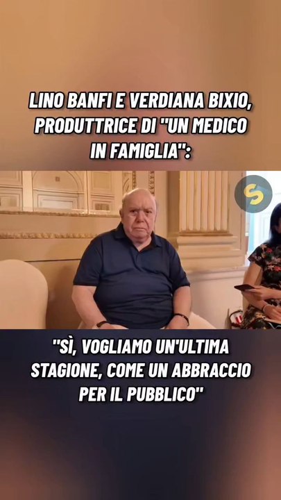 Lino Banfi e il possibile ritorno della serie un medico in famiglia