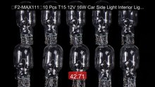 【F2-MAX111】10 Pcs T15 12V 16W Car Side Light Interior Light Cleara... -- Best Deal 2026 | Shop Now!