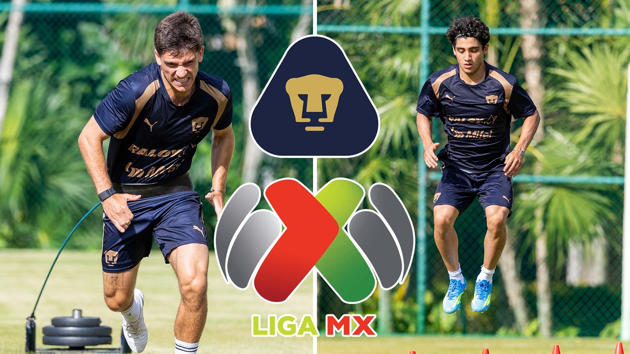 Pumas aprovecha la pretemporada y se prepara para enfrentar a América de Cali en el Olímpico Universitario