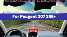 High Quality For Peugeot 207 206+ Car Dashboard Cover Mat S... -- Top Pick 2026 | Unbeatable Price!