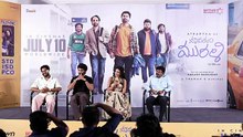 Atharvaa, Preity Mukhundhan and Team #HrudayamMurali Team Q & A With Media