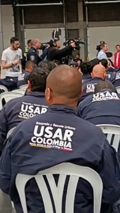Equipo USAR COL-1 regresó a Colombia tras rescates en Venezuela