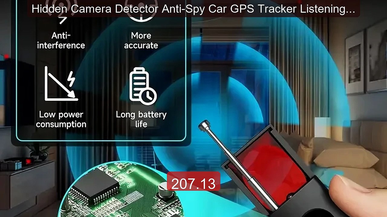Hidden Camera Detector Anti-Spy Car GPS Tracker Listening D... -- Top Pick 2026 | Unbeatable Price!