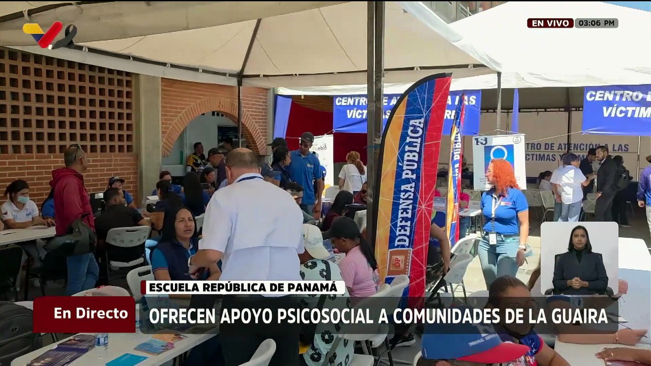 La Guaira | Familias afectadas por sismos reciben asistencia legal, psicológica y social