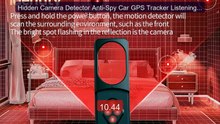 Hidden Camera Detector Anti-Spy Car GPS Tracker Listening Dev... -- Amazing Value 2026 | Must Have!