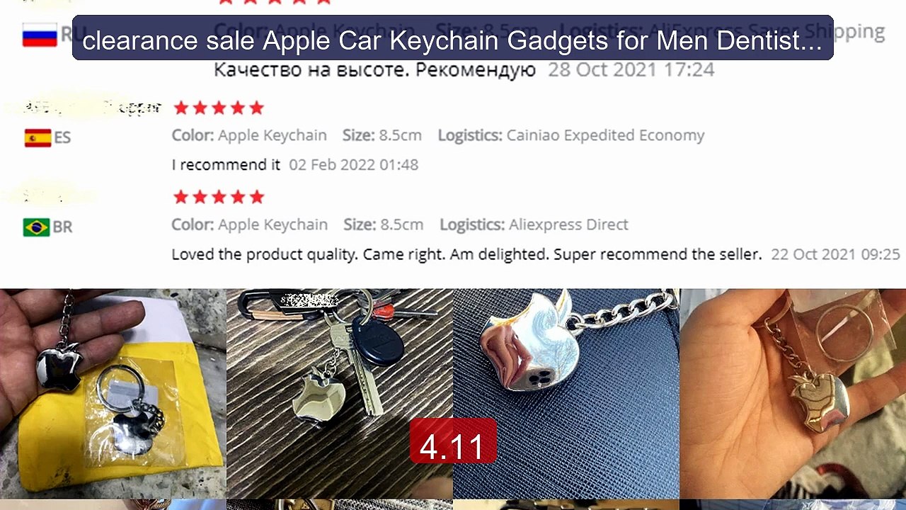clearance sale Apple Car Keychain Gadgets for Men Dentist Costume ... -- Best Deal 2026 | Shop Now!