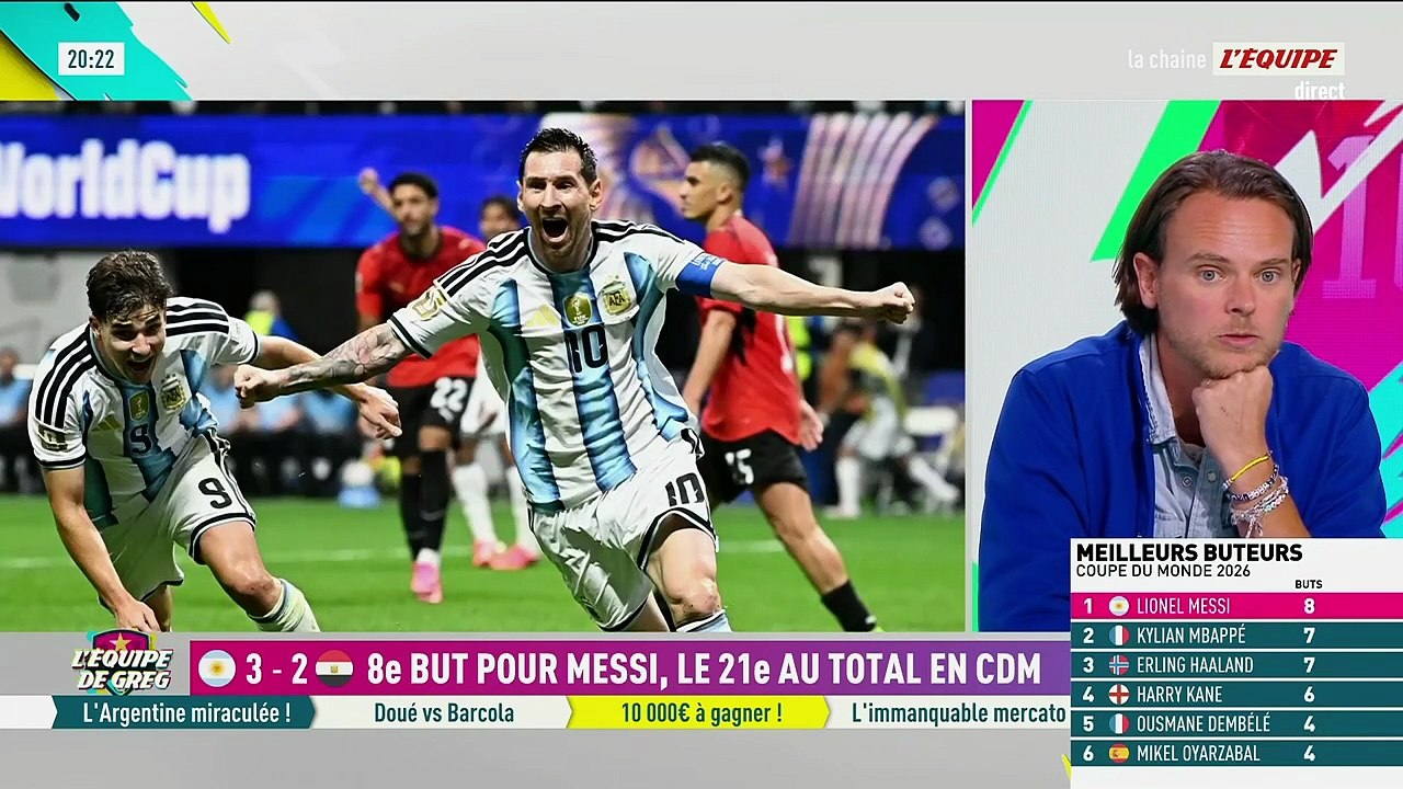 Messi, possible futur Ballon d'Or - Foot - Coupe du monde