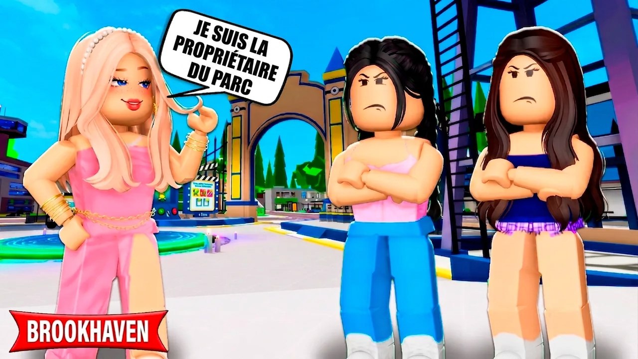 Elle faisait croire qu'elle possédait le parc des Minions ! | Histoires Brookhaven RP | Roblox