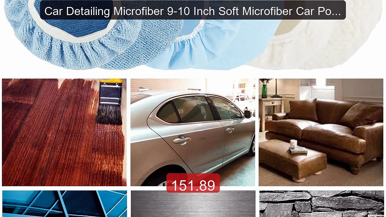 Car Detailing Microfiber 9-10 Inch Soft Microfiber Car Polish... -- Amazing Value 2026 | Must Have!