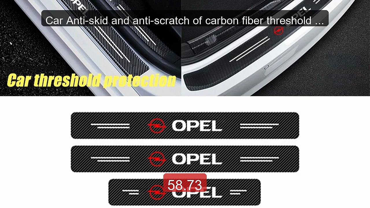 Car Anti-skid and anti-scratch of carbon fiber threshold st... -- Top Pick 2026 | Unbeatable Price!