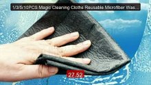 1/3/5/10PCS Magic Cleaning Cloths Reusable Microfiber Washing Rags ... -- Top Rated 2026 | Buy Now!