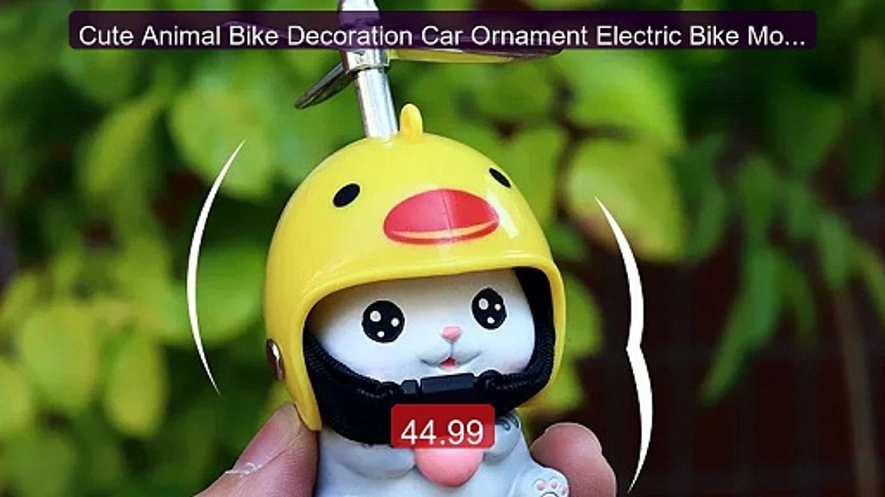 Cute Animal Bike Decoration Car Ornament Electric Bike Motorbi... -- Hot Deal 2026 | Limited Offer!