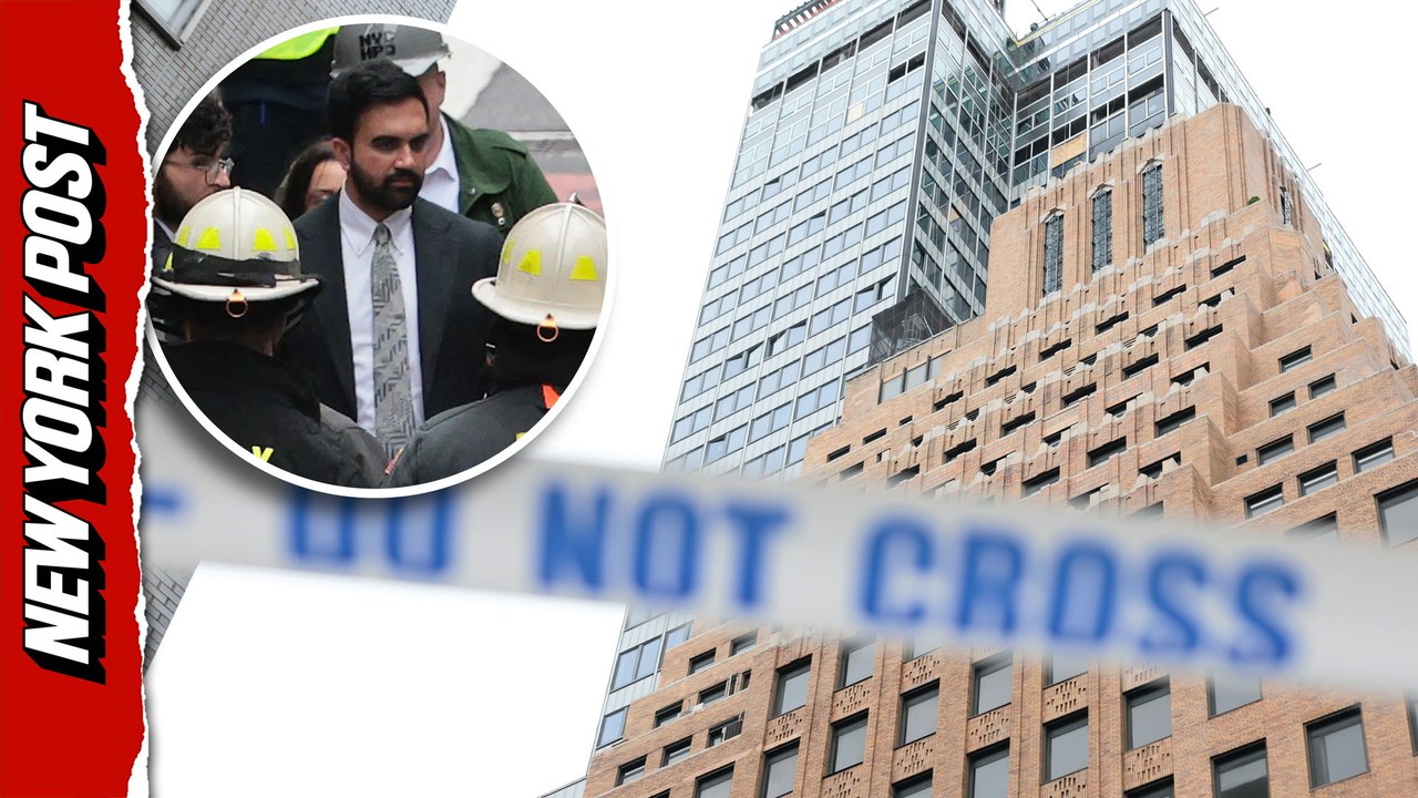Mamdani speaks after columns buckle at former Pfizer HQ: 'Building remains unstable'