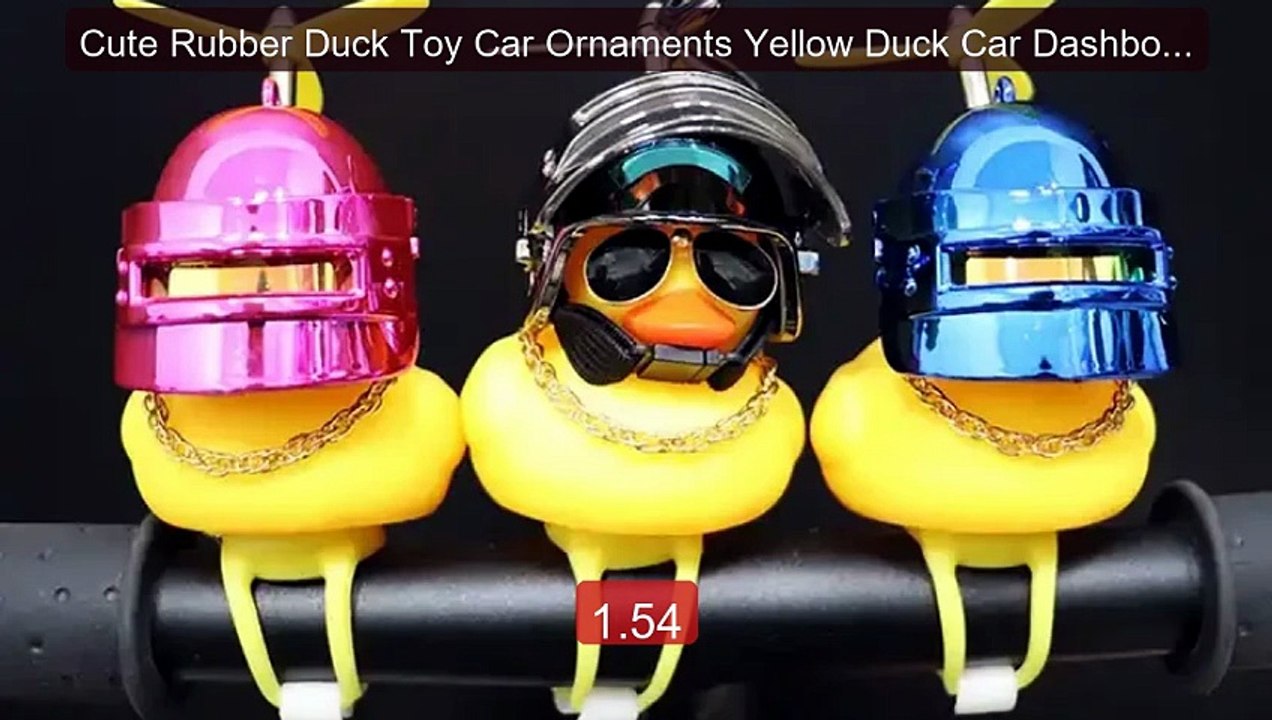 Cute Rubber Duck Toy Car Ornaments Yellow Duck Car Dashboard ... -- Amazing Value 2026 | Must Have!