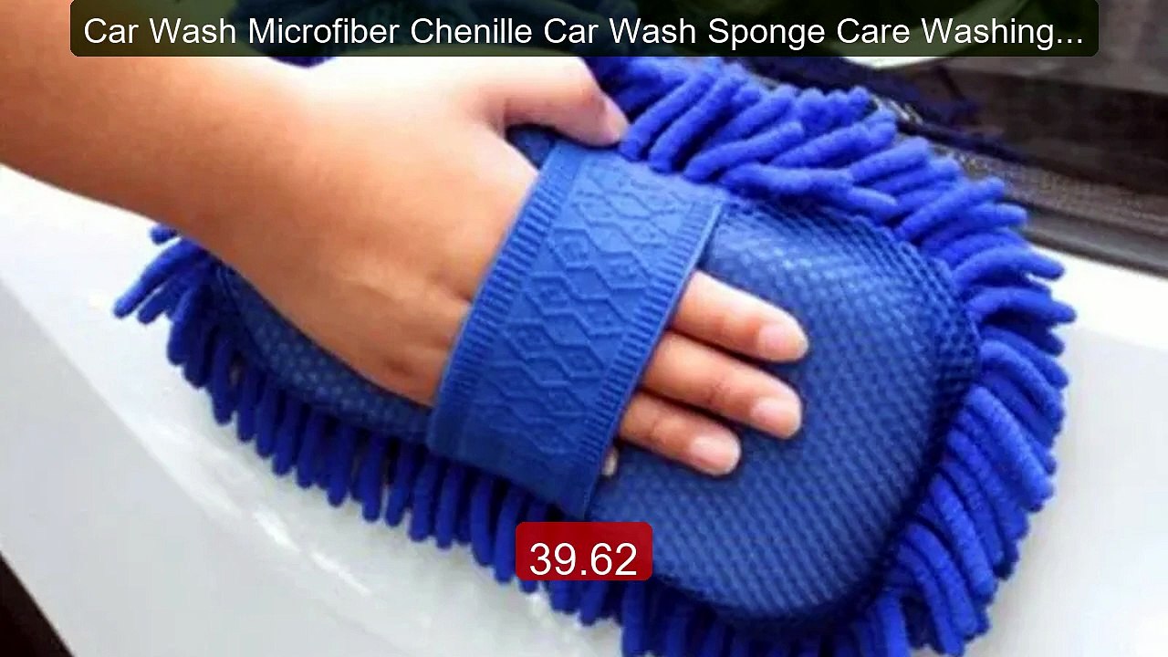 Car Wash Microfiber Chenille Car Wash Sponge Care Washing Brush Pa... -- Best Deal 2026 | Shop Now!