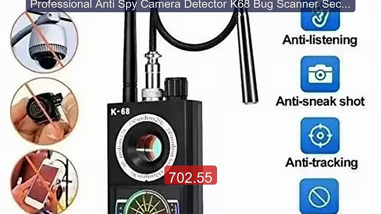 Professional Anti Spy Camera Detector K68 Bug Scanner Security Pro... -- Best Deal 2026 | Shop Now!