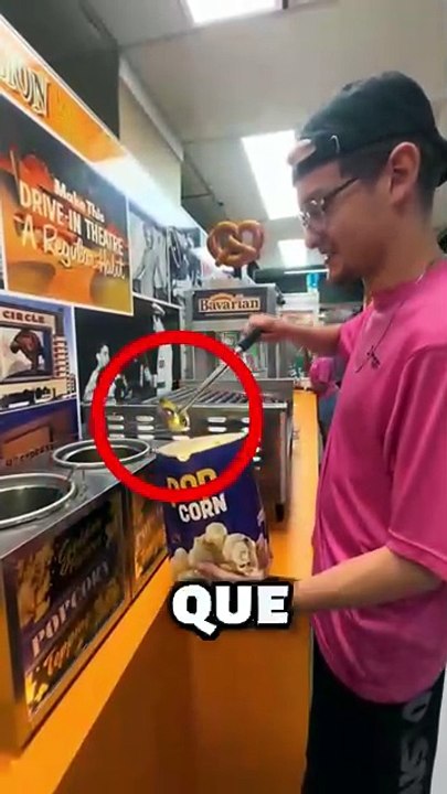Manteiga com pipoca 😂