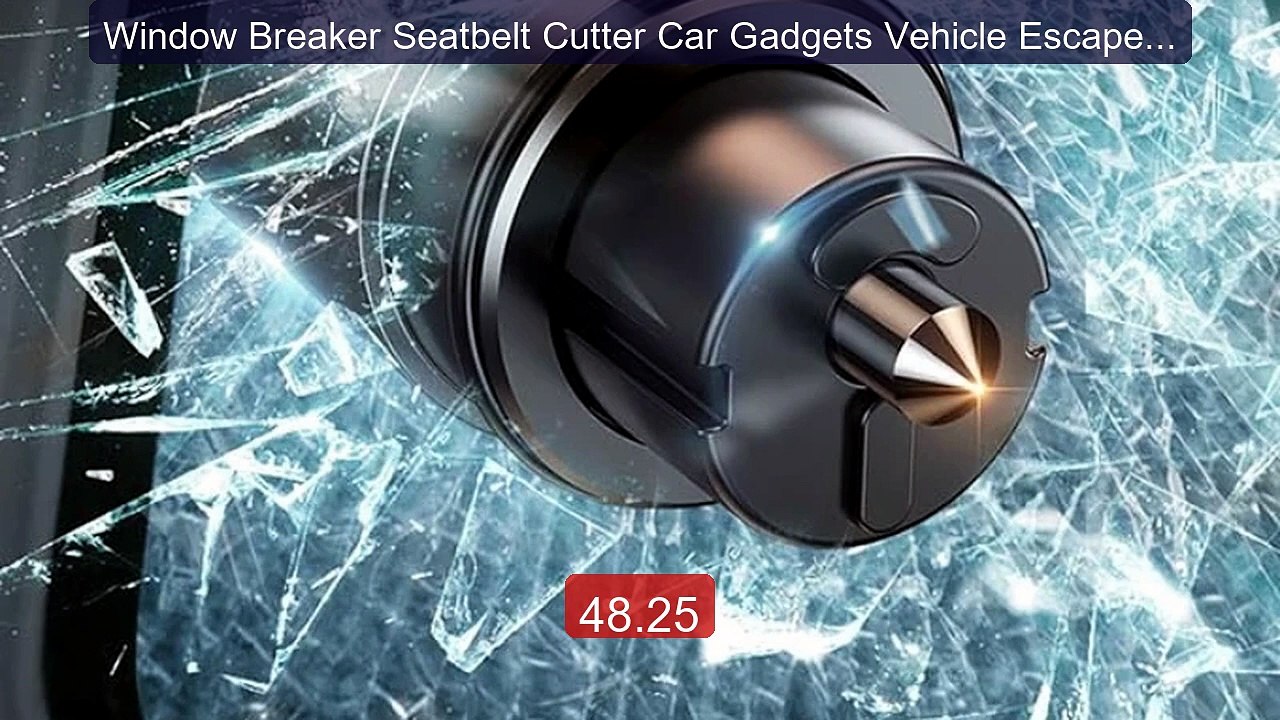 Window Breaker Seatbelt Cutter Car Gadgets Vehicle Escape Tool Saf... -- Best Deal 2026 | Shop Now!