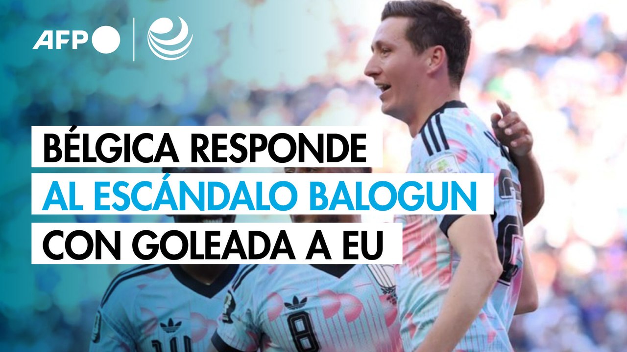 Bélgica responde al escándalo Balogun con goleada a EU