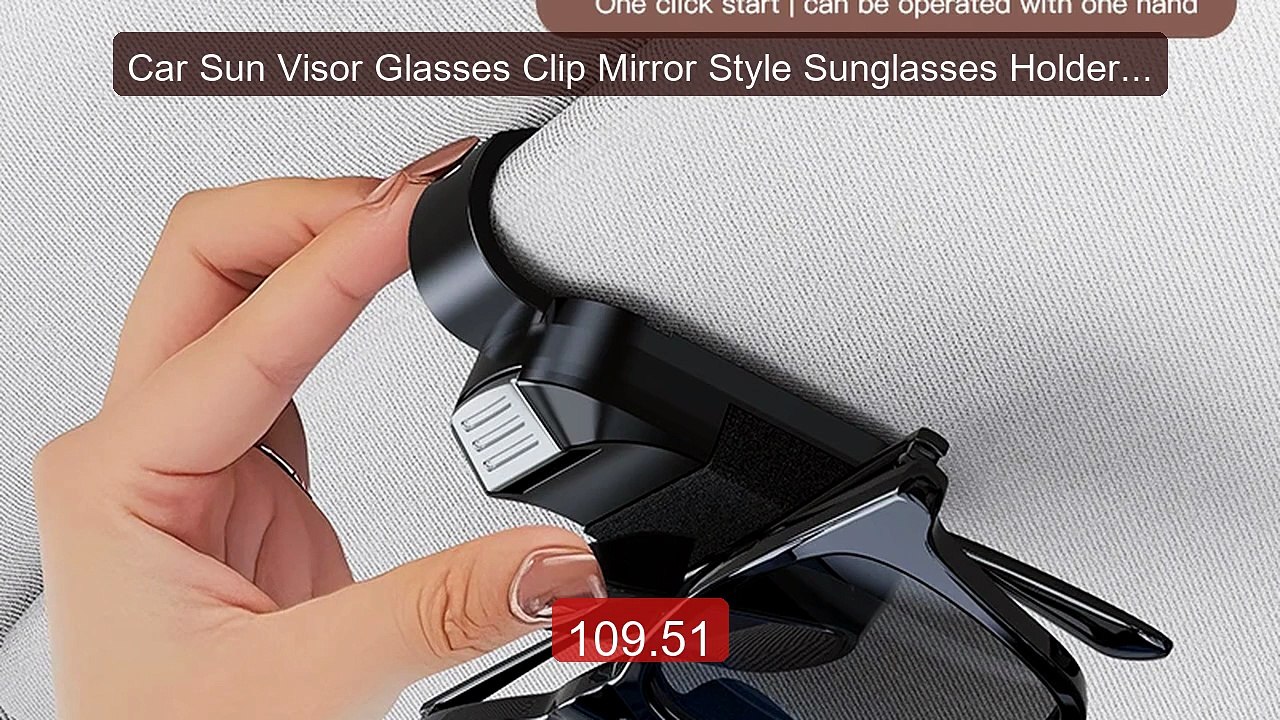 Car Sun Visor Glasses Clip Mirror Style Sunglasses Holder For Geel... -- Best Deal 2026 | Shop Now!