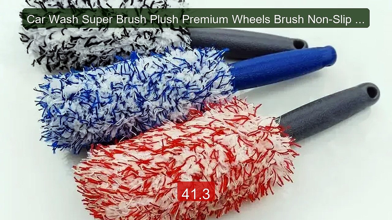 Car Wash Super Brush Plush Premium Wheels Brush Non-Slip Ha... -- Top Pick 2026 | Unbeatable Price!