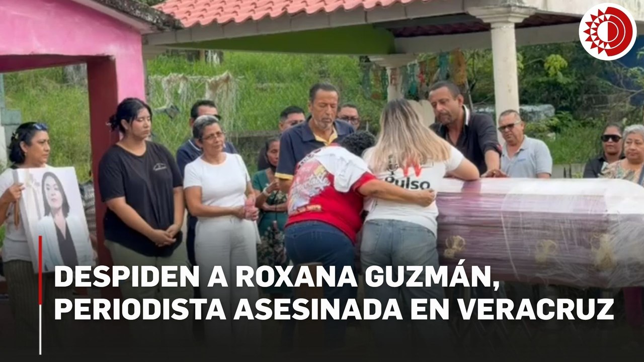 Con música, despiden a periodista Roxana Guzmán, asesinada en Veracruz
