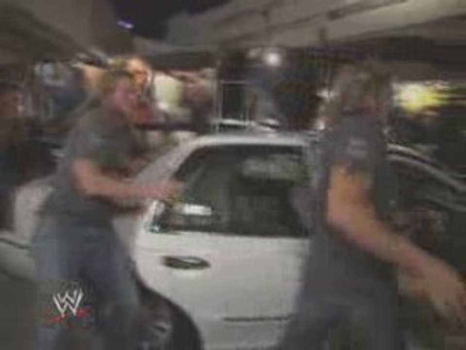 WWE Raw 6.30.08 Edge Backstage