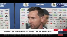 Messi tras el partido con Egipto