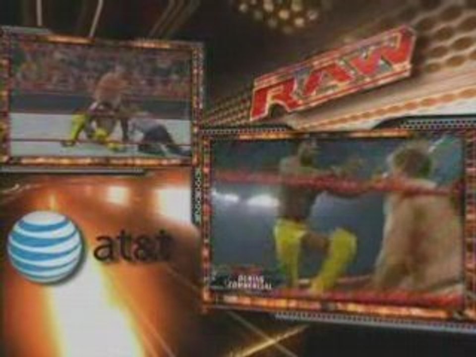 Kofi Kingston vs Chris Jericho - Raw 6/30/08