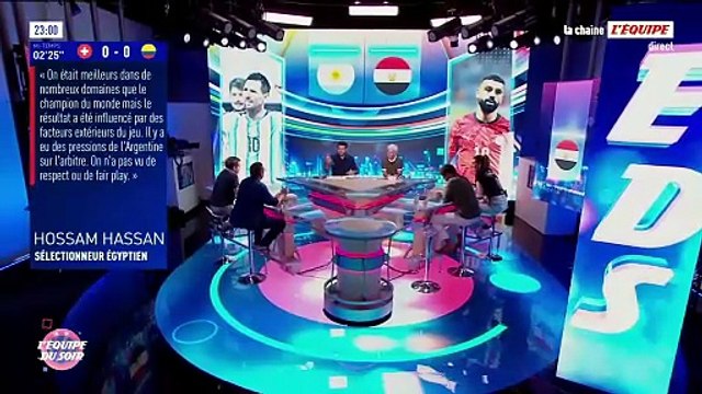 Hossam Hassan, sélectionneur de l'Égypte après l'élimination face à l'Argentine : « On a souffert d'une injustice » - Foot - Coupe du monde