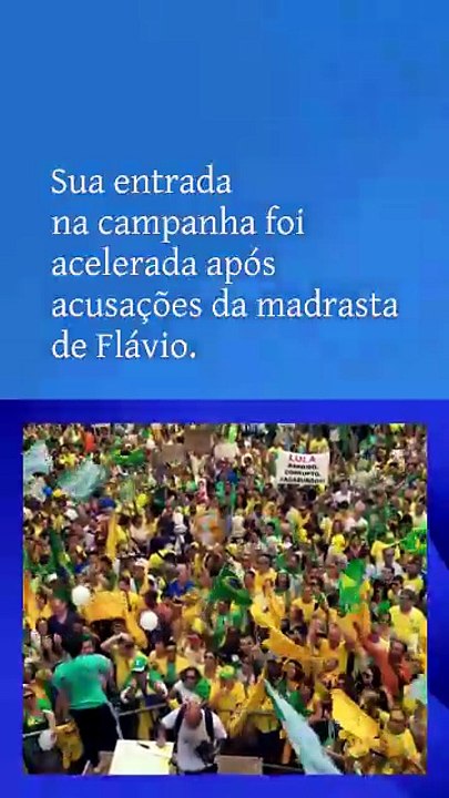 Vídeo - 👉 Fernanda Bolsonaro assume papel central na campanha de Flávio com foco no voto feminino