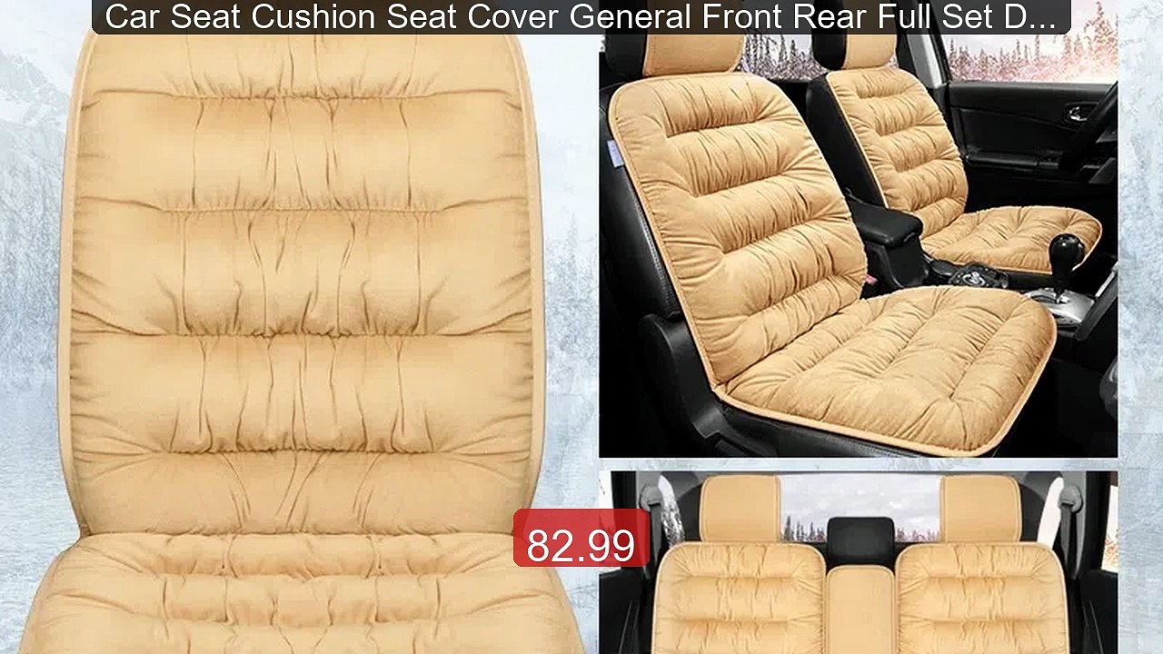 Car Seat Cushion Seat Cover General Front Rear Full Set Down ... -- Amazing Value 2026 | Must Have!