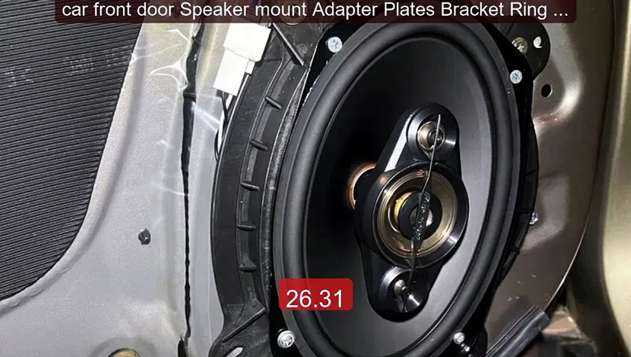 car front door Speaker mount Adapter Plates Bracket Ring ma... -- Top Pick 2026 | Unbeatable Price!