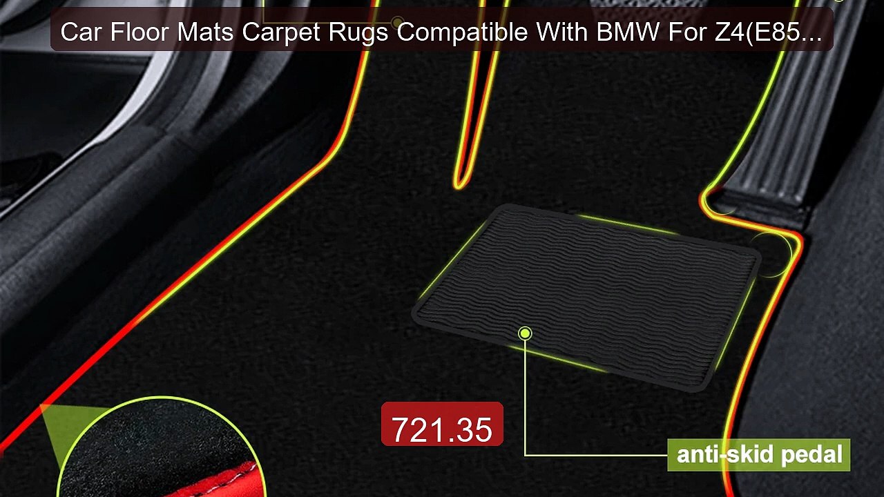 Car Floor Mats Carpet Rugs Compatible With BMW For Z4(E85)2... -- Top Pick 2026 | Unbeatable Price!