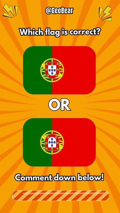 Can You Recognize Portugal’s Real Flag? (Almost Everyone Gets Tricked)