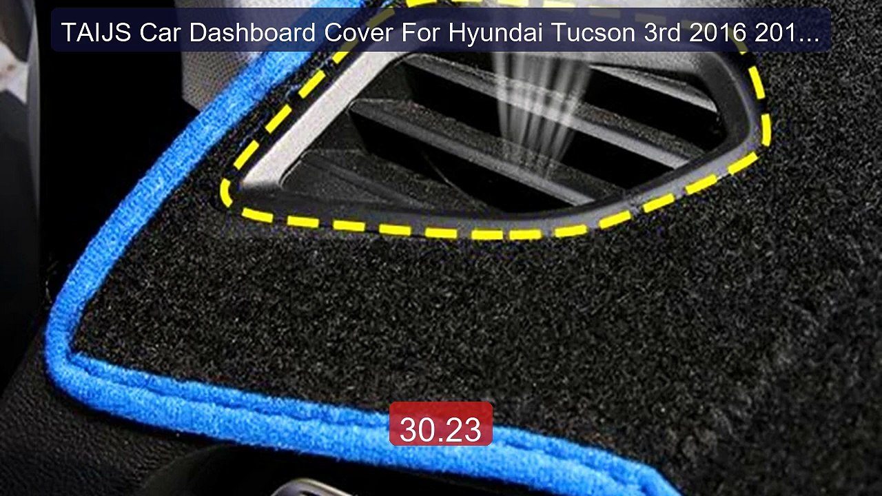 TAIJS Car Dashboard Cover For Hyundai Tucson 3rd 2016 2017 2018 Au... -- Best Deal 2026 | Shop Now!