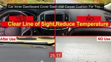 Car Inner Dashboard Cover Dash mat Carpet Cushion For Toyota C... -- Hot Deal 2026 | Limited Offer!