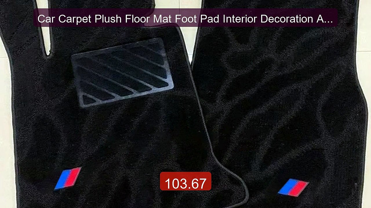 Car Carpet Plush Floor Mat Foot Pad Interior Decoration Access... -- Hot Deal 2026 | Limited Offer!